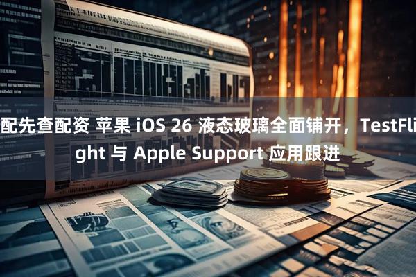 配先查配资 苹果 iOS 26 液态玻璃全面铺开，TestFlight 与 Apple Support 应用跟进